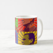 MARSHAL TITO POP ART PORTRAT KOFFIEMOK (Voorkant rechts)