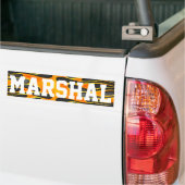 "Marshal" van de Vlagman Bumpersticker (Op Truck)