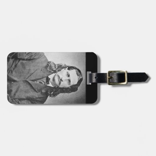 Marshal Wild Bill Hickok Old West Gunfighter Bagagelabel (Voorkant horizontaal)