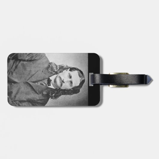 Marshal Wild Bill Hickok Old West Gunfighter Bagagelabel (Achterkant horizontaal)
