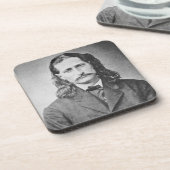 Marshal Wild Bill Hickok Old West Gunfighter Bier Onderzetter (Linkerzijde)