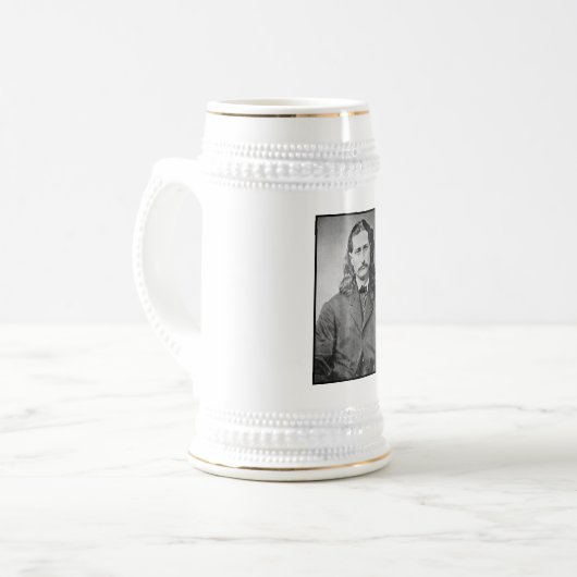 Marshal Wild Bill Hickok Old West Gunfighter Bierpul (Voorkant links)