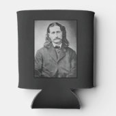 Marshal Wild Bill Hickok Old West Gunfighter Blikjeskoeler (Achterkant)