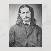 Marshal Wild Bill Hickok Old West Gunfighter Briefkaart (Voorkant)