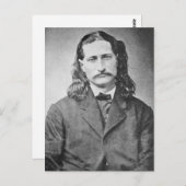 Marshal Wild Bill Hickok Old West Gunfighter Briefkaart (Voorkant / Achterkant)