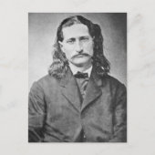 Marshal Wild Bill Hickok Old West Gunfighter Briefkaart (Voorkant)