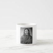 Marshal Wild Bill Hickok Old West Gunfighter Espresso Kop (Voorkant)