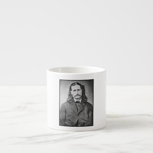 Marshal Wild Bill Hickok Old West Gunfighter Espresso Kop (Voorkant)