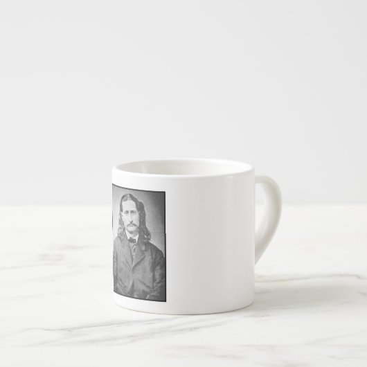 Marshal Wild Bill Hickok Old West Gunfighter Espresso Kop (Voorkant rechts)