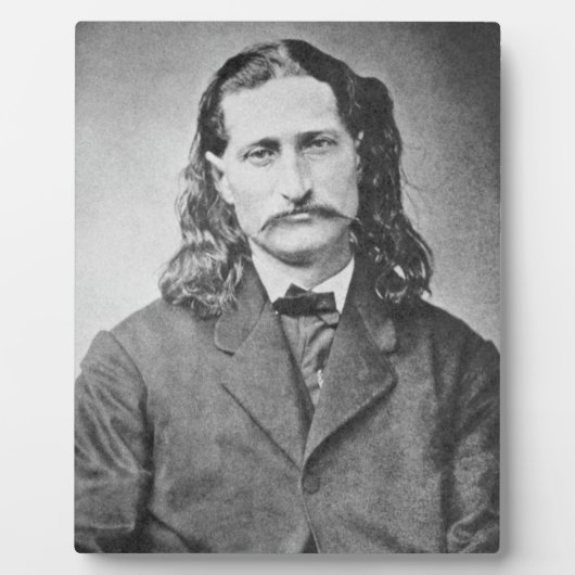 Marshal Wild Bill Hickok Old West Gunfighter Fotoplaat (Voorkant)