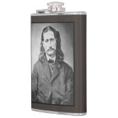 Marshal Wild Bill Hickok Old West Gunfighter Heupfles (Links)