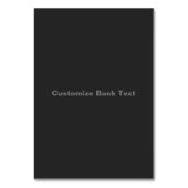 Marshal Wild Bill Hickok Old West Gunfighter Kaart (Achterkant)