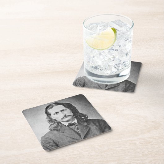 Marshal Wild Bill Hickok Old West Gunfighter Kartonnen Onderzetters (Insitu)