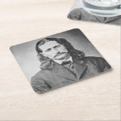 Marshal Wild Bill Hickok Old West Gunfighter Kartonnen Onderzetters (Schuin)