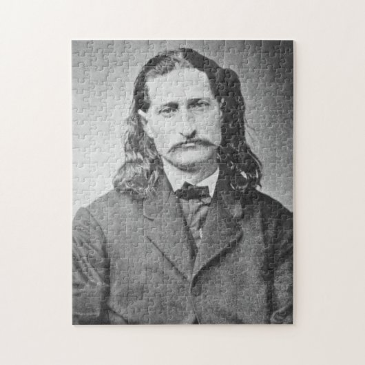 Marshal Wild Bill Hickok Old West Gunfighter Legpuzzel (Verticaal)
