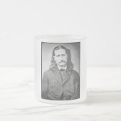 Marshal Wild Bill Hickok Old West Gunfighter Matglas Koffiemok (Center)