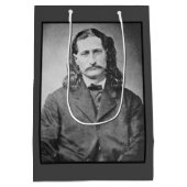 Marshal Wild Bill Hickok Old West Gunfighter Medium Cadeauzakje (Achterkant)