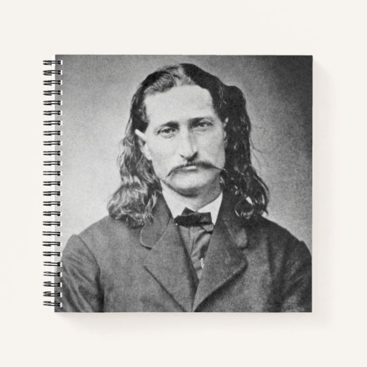 Marshal Wild Bill Hickok Old West Gunfighter Notitieboek (Voorkant)
