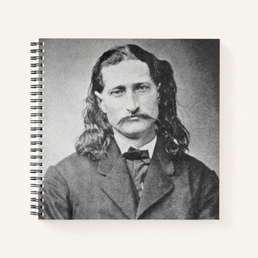 Marshal Wild Bill Hickok Old West Gunfighter Notitieboek (Voorkant)