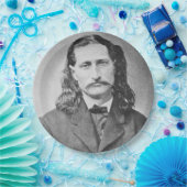 Marshal Wild Bill Hickok Old West Gunfighter Papieren Bordje (Feest)