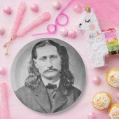 Marshal Wild Bill Hickok Old West Gunfighter Papieren Bordje (Feest)