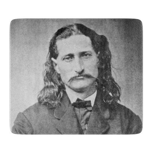 Marshal Wild Bill Hickok Old West Gunfighter Snijplank (Voorkant)