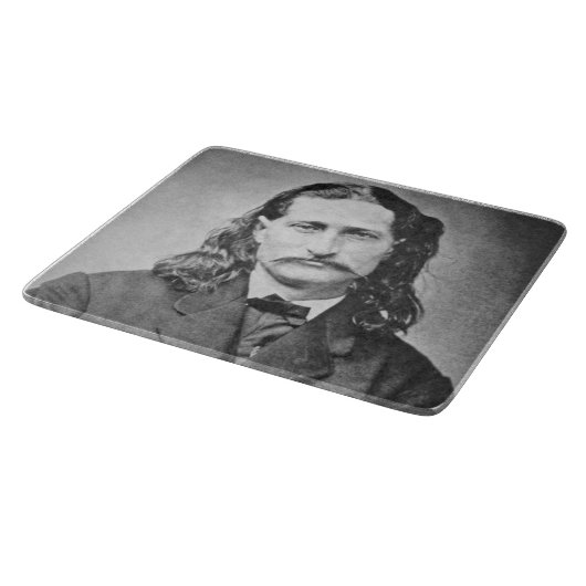 Marshal Wild Bill Hickok Old West Gunfighter Snijplank (Hoek)