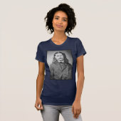 Marshal Wild Bill Hickok Old West Gunfighter T-shirt (Voorkant volledig)