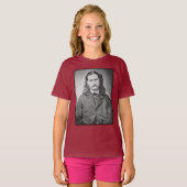 Marshal Wild Bill Hickok Old West Gunfighter T-shirt (Voorkant volledig)