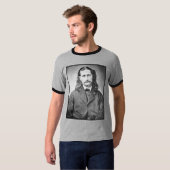 Marshal Wild Bill Hickok Old West Gunfighter T-shirt (Voorkant volledig)