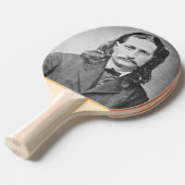 Marshal Wild Bill Hickok Old West Gunfighter Tafeltennisbatje (Voorkant Gekanteld)