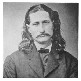 Marshal Wild Bill Hickok Old West Gunfighter Tegeltje