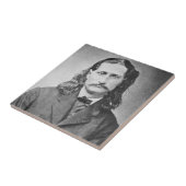 Marshal Wild Bill Hickok Old West Gunfighter Tegeltje (Zijkant)