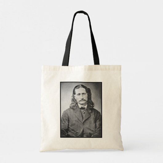 Marshal Wild Bill Hickok Old West Gunfighter Tote Bag (Achterkant)