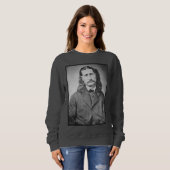 Marshal Wild Bill Hickok Old West Gunfighter Trui (Voorkant volledig)