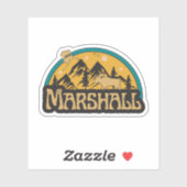 Marshall, Alaska Sticker (Vel)