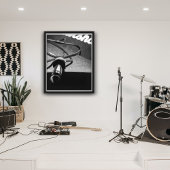 Marshall Amp & Jack Lead (B&W versie) Poster