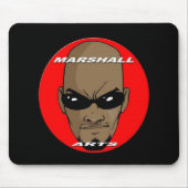 Marshall Arts Logo Mousepad Muismat (Voorkant)