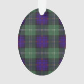 Marshall clan Pset Scottish kilt tartan Ornament (achterkant)