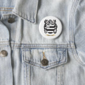 Marshall Coat of Arms (familiekust) Ronde Button 5,7 Cm (In situ)