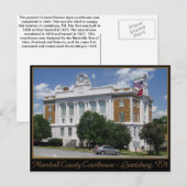 Marshall County Courthouse - Lewisburg, TN Briefkaart (Voorkant / Achterkant)