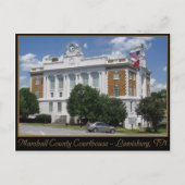 Marshall County Courthouse - Lewisburg, TN Briefkaart (Voorkant)