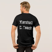 Marshall D. Teach Tri-Blend Shirt (Achterkant volledig)