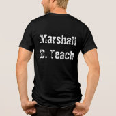Marshall D. Teach Tri-Blend Shirt (Achterkant)