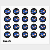 Marshall Eilanden Vlag Sticker (Vel)