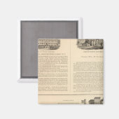 Marshall en Wendell, fabrikanten Magneet (Voorkant / Achterkant)