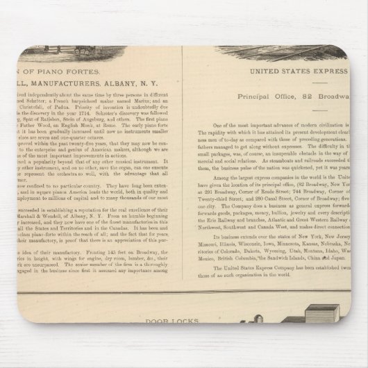 Marshall en Wendell, fabrikanten Muismat (Voorkant)