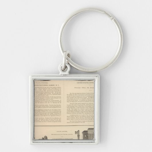 Marshall en Wendell, fabrikanten Sleutelhanger (Voorkant)