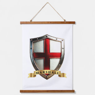 Marshall England Nationaal Erfgoed Schild Hangend Wandkleed