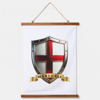 Marshall England Nationaal Erfgoed Schild Hangend Wandkleed